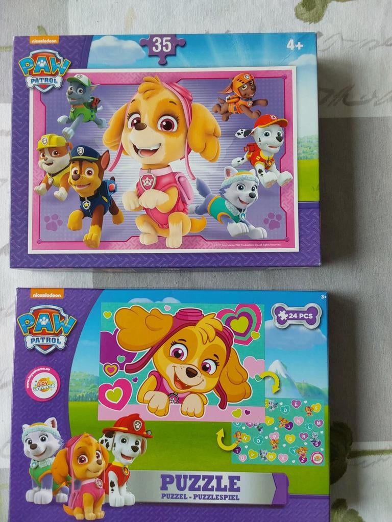 Paw Patrol puzzels (set van 2), Ophalen of Verzenden