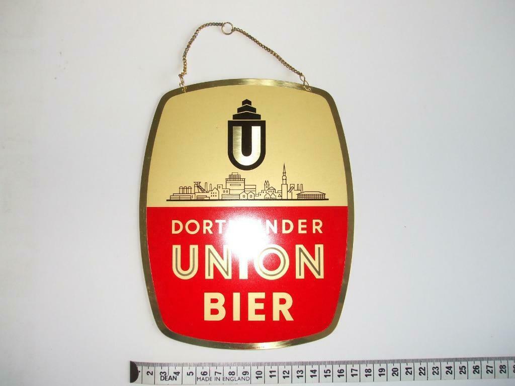 Bière d'union Dortmunder, Enlèvement ou Envoi, Neuf, Panneau, Plaque ou Plaquette publicitaire