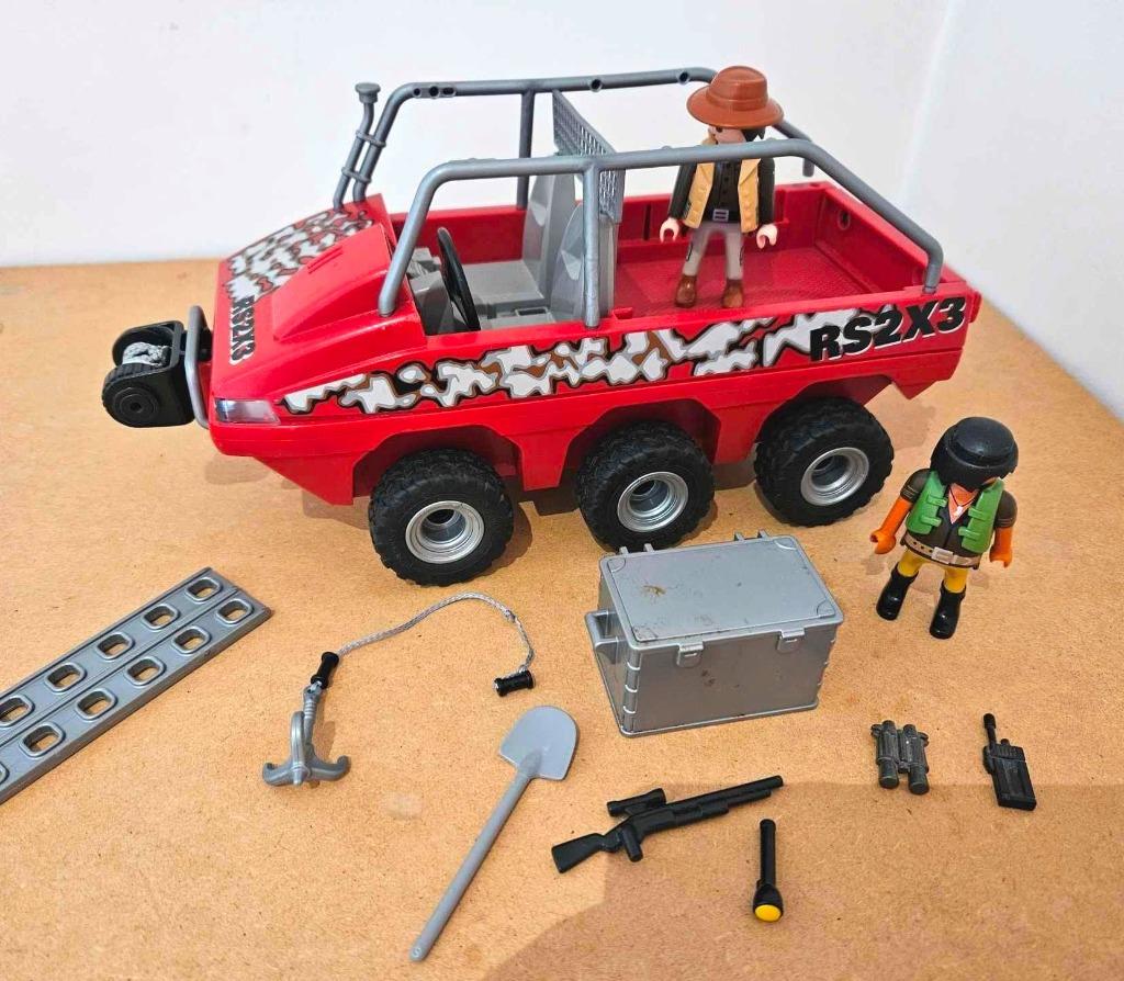 Playmobil 4844 amfibievoertuig + ontdekkingsreizigers, Ophalen of Verzenden
