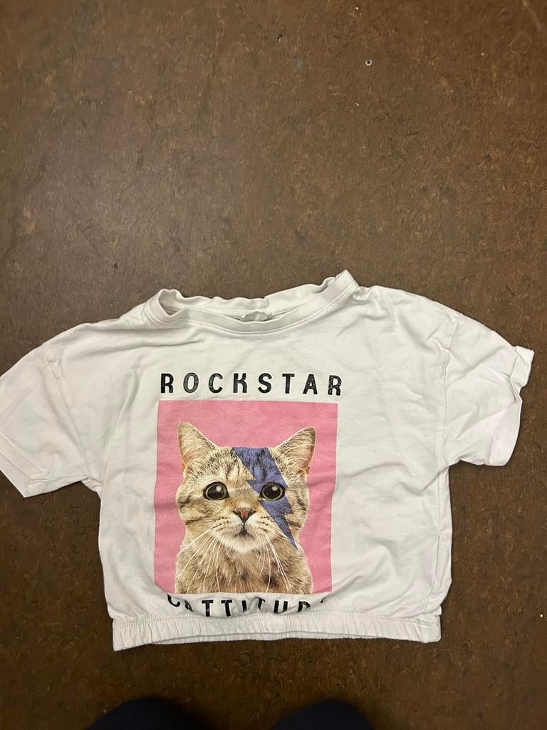 Meisjes t shirt met korte mouwen, Ophalen, Meisje, Zo goed als nieuw, Zara