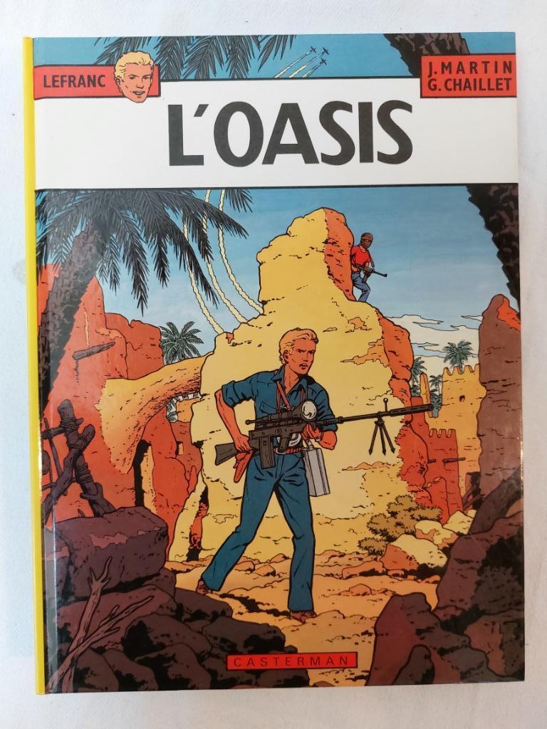 Lefranc T.7 L'oasis - Réédition (1983) - Très bon état, Une BD, Enlèvement ou Envoi, Comme neuf