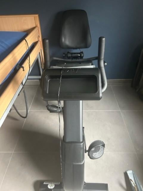 Vélo ergomètre semi allongé DKN RB 4, Sports & Fitness, Jambes, Comme neuf, Enlèvement, Vélo d'appartement
