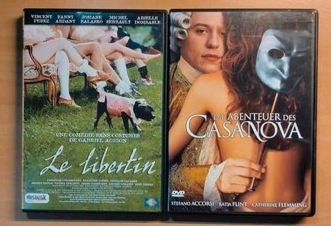 DVD Die Abenteuer Des Casanova (D) et Le Libertin (Fr), CD & DVD, À partir de 12 ans, Enlèvement ou Envoi, Comme neuf, France