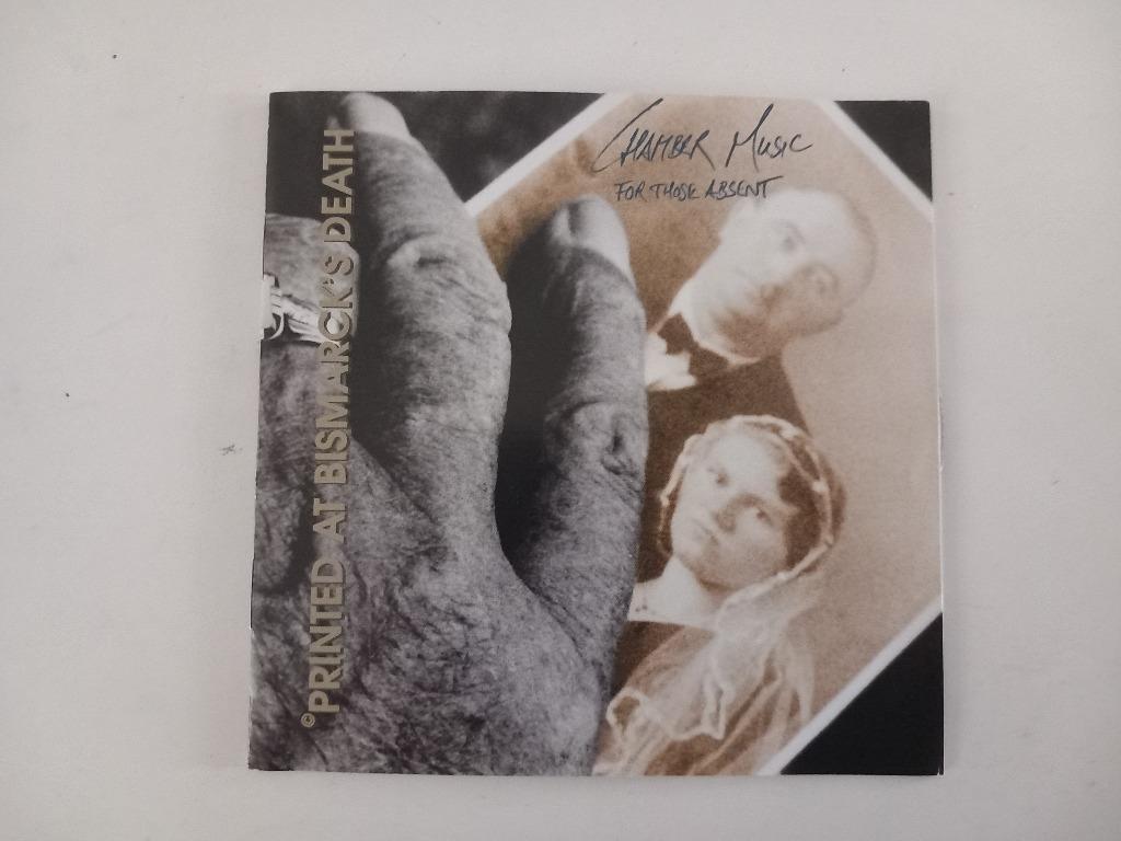 CD Printed at Bismarck's Death Gothic Rock Darkwave Indie, Ophalen of Verzenden, Zo goed als nieuw, Alternative