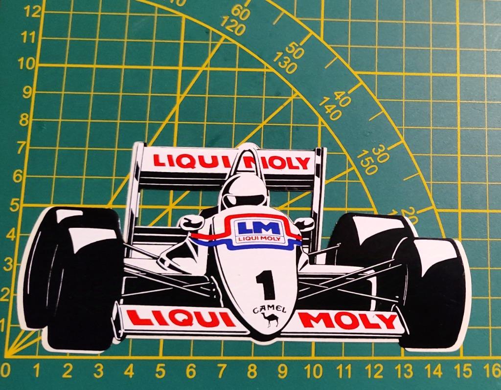 Sticker F1 Liqui Moly motor oil Camel, Verzamelen, Ophalen of Verzenden