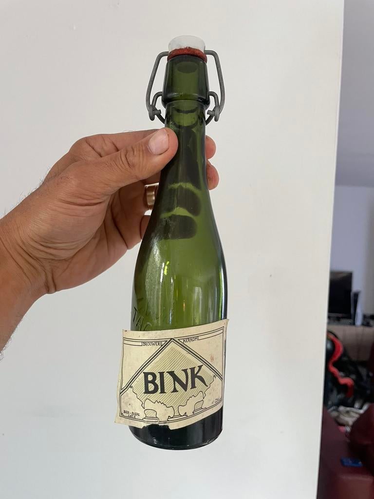 Oude bierfles 25cl, Verzamelen, Biermerken, Ophalen, Zo goed als nieuw, Flesje(s)
