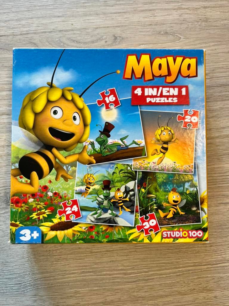 Maya de bij puzzel (4 in 1), Ophalen, Zo goed als nieuw