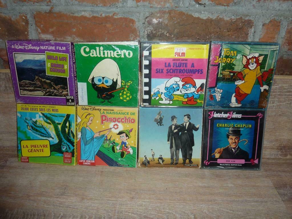 LOT DE FILM SUPER 8 DE COLLECTION, Enlèvement ou Envoi, Film 8 mm