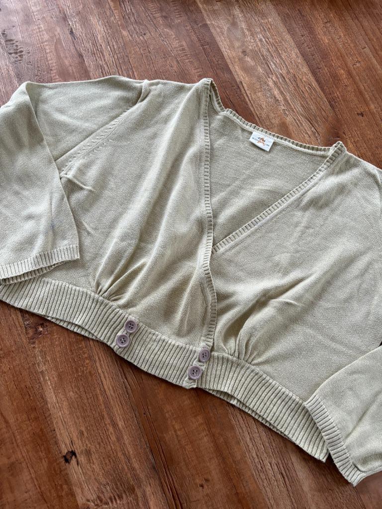 Bolero maat 42/44, Kleding | Dames, Truien en Vesten, Ophalen of Verzenden, Gedragen, Maat 42/44 (L), Groen