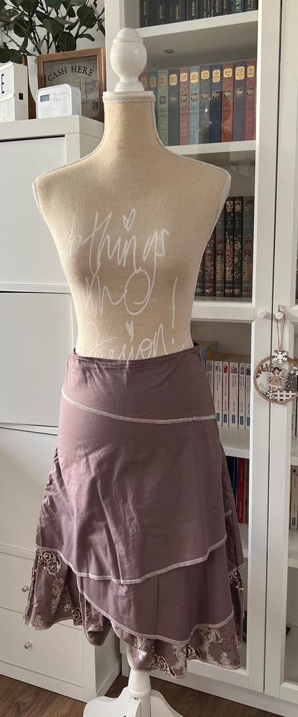 Jupe marron longue t.38, Vêtements | Femmes, Taille 38/40 (M), Comme neuf, Brun, Blanche porte