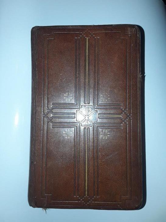 Mis- en vesperboek lederkaft 1955, Enlèvement ou Envoi, Comme neuf