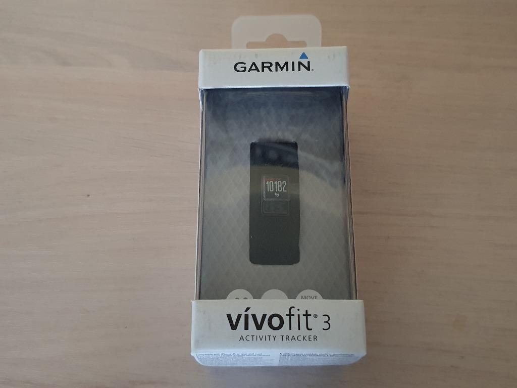 Nouvelle montre connectée Garmin Vivofit 3, Bijoux, Sacs & Beauté, Montres connectées, Neuf, Android, Noir, Distance, Battement de coeur