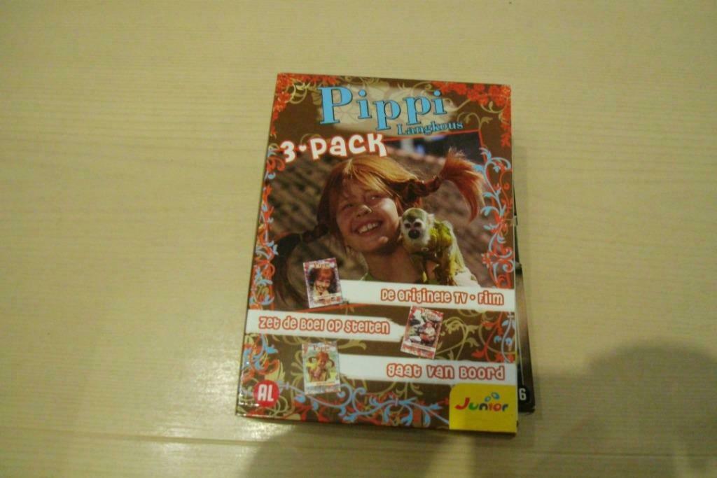 pipi langkous  3 dvd box, Ophalen of Verzenden, Boxset