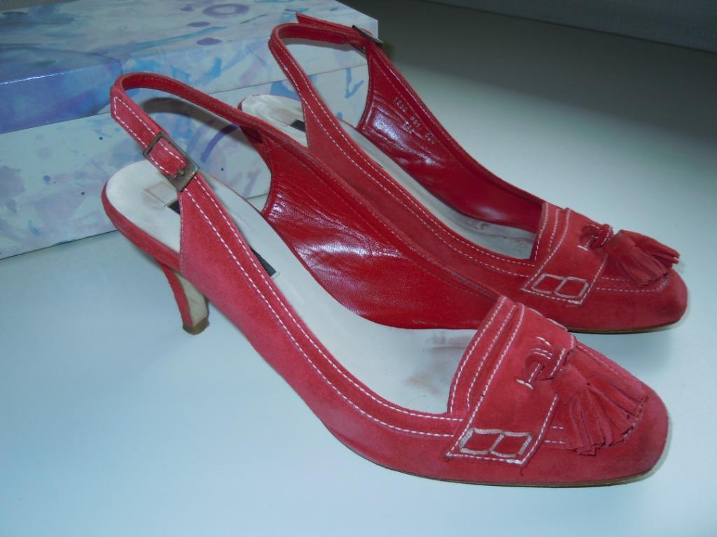 Damesschoenen., Rouge, Enlèvement ou Envoi, Vernisage, Chaussures à haut talons