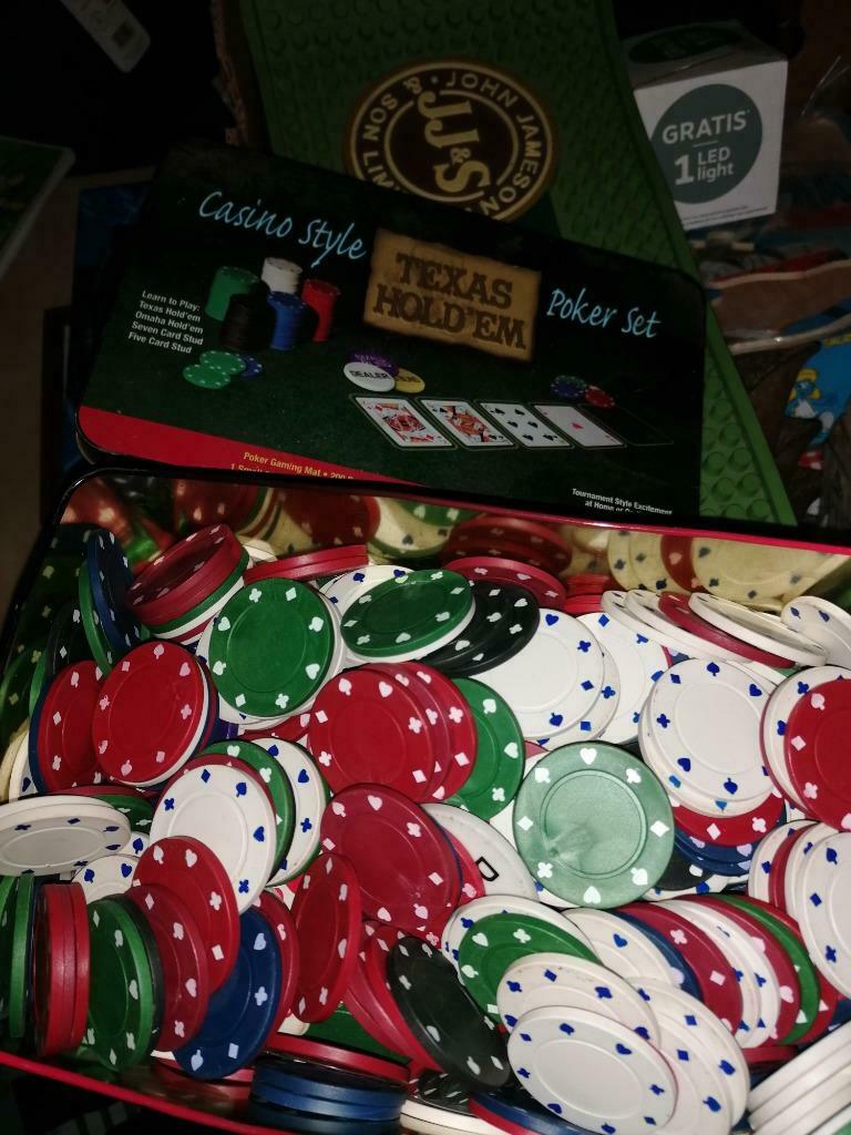 Poker set, Envoi, Utilisé