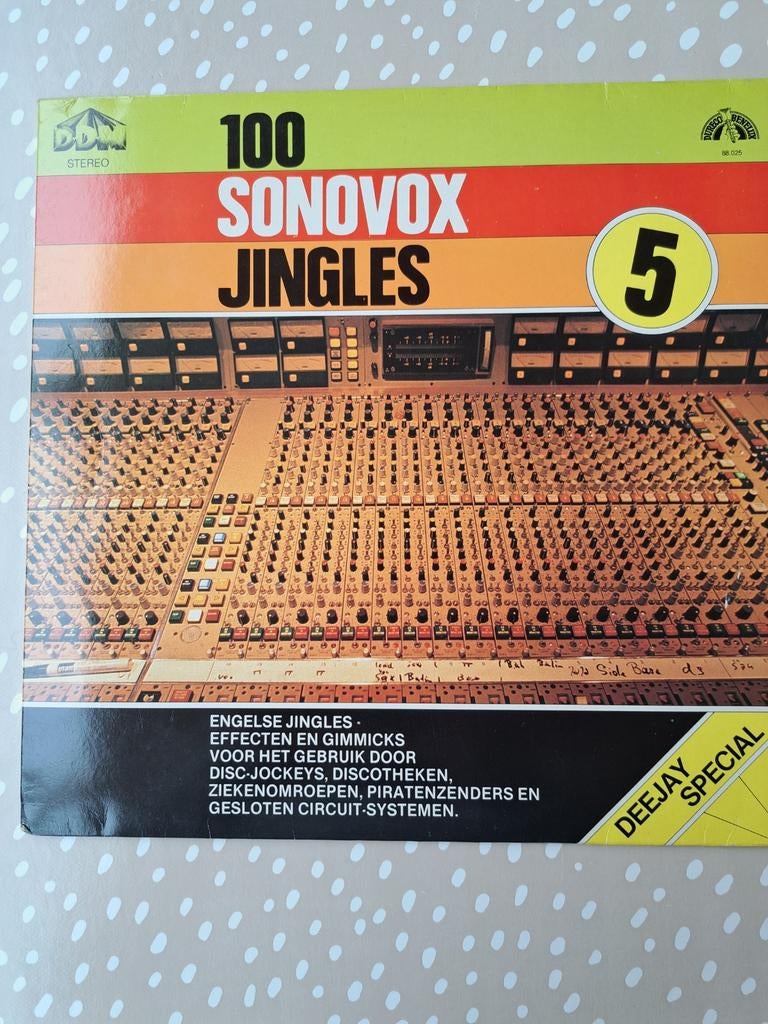 Jingles Sonovox LP 100, Enlèvement, Comme neuf
