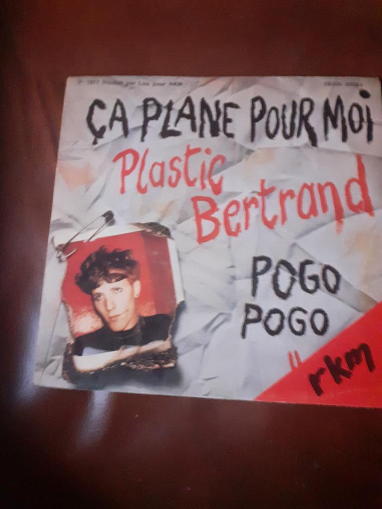 45T Plastic Bertrand : Ca plane pour moi (Belpop), Enlèvement ou Envoi