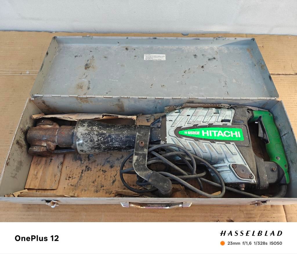 Marteau de démolition Hitachi H65SD2, Enlèvement, Utilisé