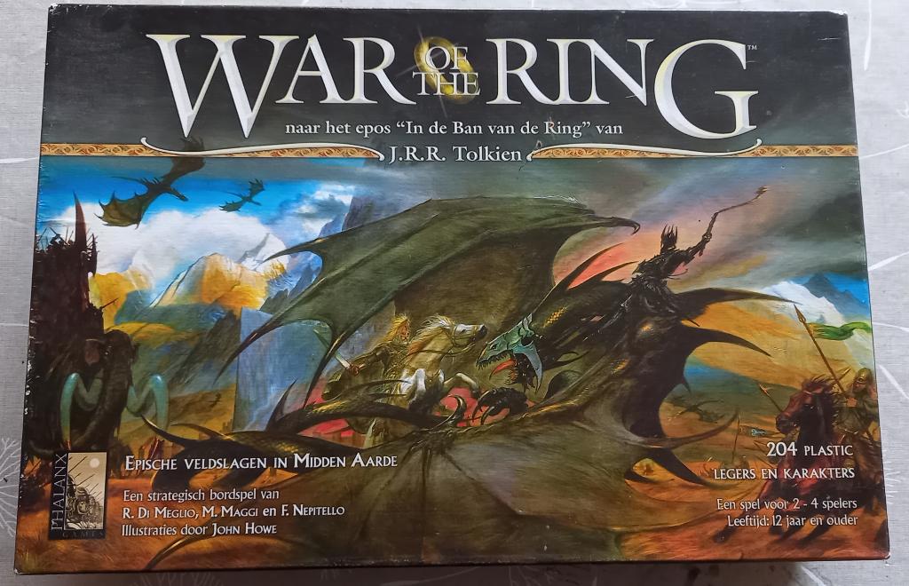 War of the Ring bordspel (NL versie), Hobby en Vrije tijd, Gezelschapsspellen | Bordspellen, Een of twee spelers, Ophalen of Verzenden