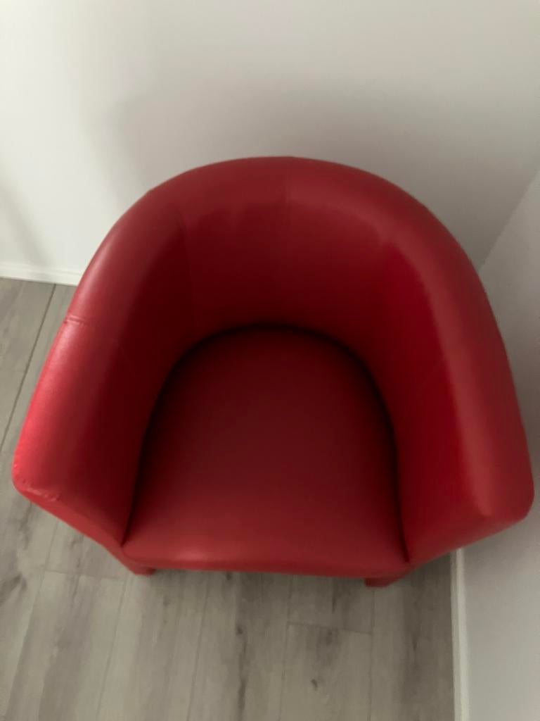 Bijzetzeteltje rood, Ophalen