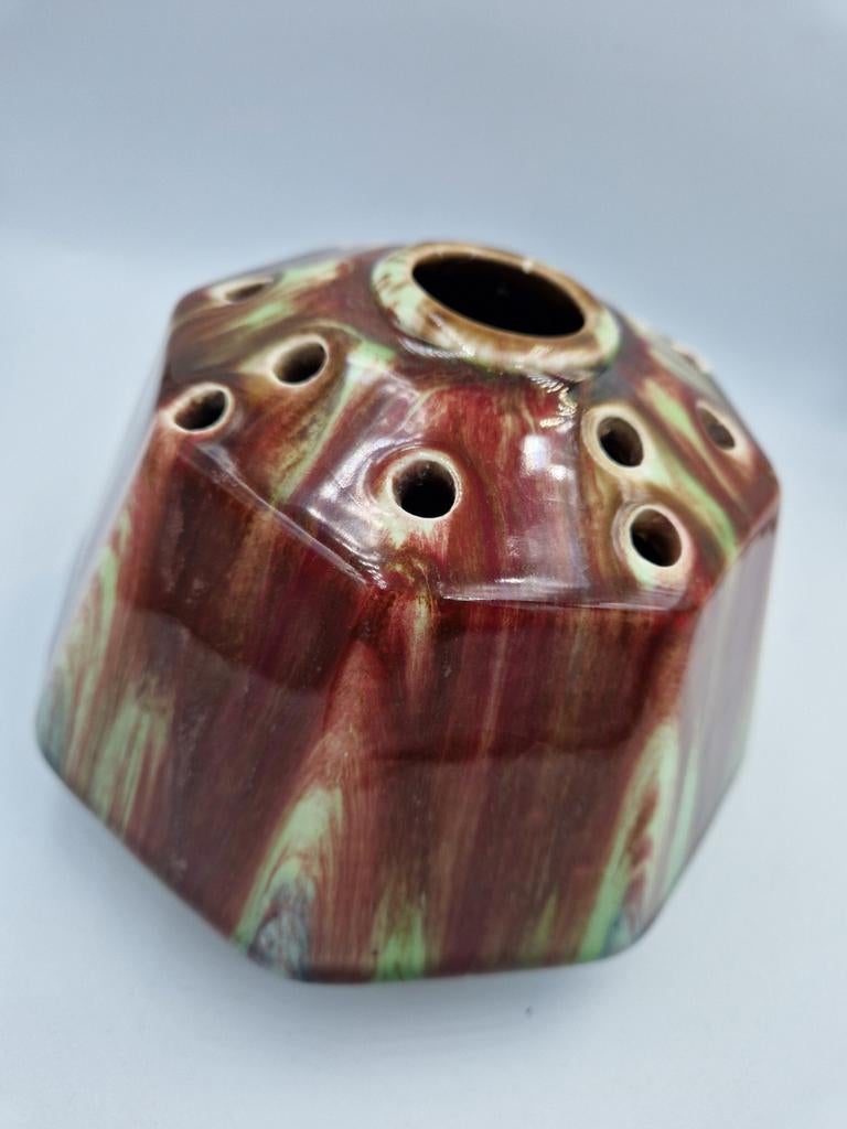 Art Deco Thulin pique fleur bloemschik vaas, Ophalen of Verzenden