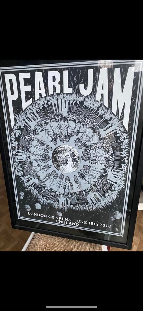 Poster Pearl Jam, Verzamelen, Ophalen of Verzenden, Zo goed als nieuw