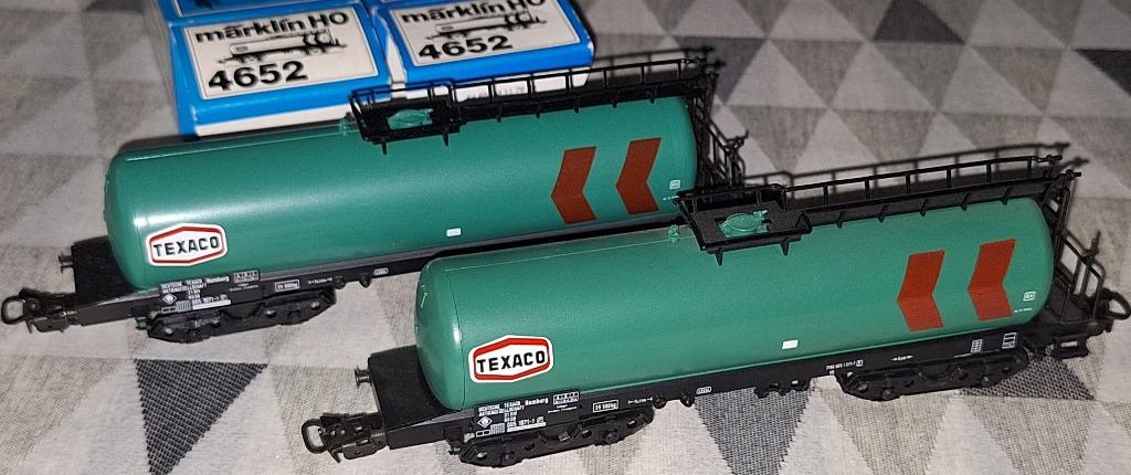 1 x Märklin HO 4652 ketelwagen "Texaco" van de DB, Hobby & Loisirs créatifs, Enlèvement ou Envoi, Comme neuf, Wagon, Märklin