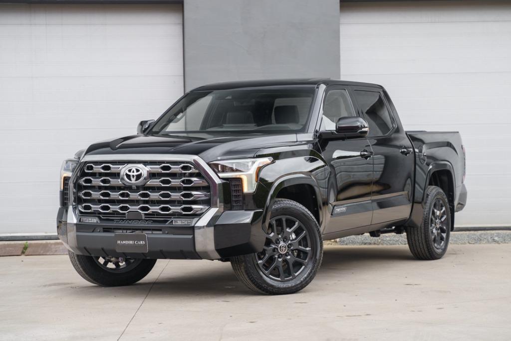 Toyota Tundra Platinum € 79.500 excl. BTW LICHTE VRACHT, Automaat, 3500 kg, 3500 cc, Zwart