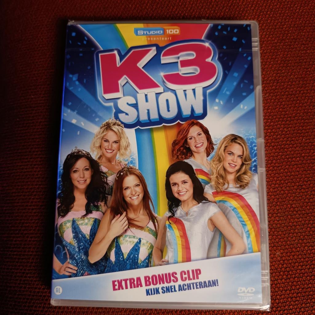 Dvd K3 show sealed, Ophalen of Verzenden, Zo goed als nieuw