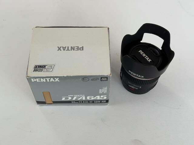 SMC Pentax DFA 645 2,8/55 AL IF SDM AW, Ophalen of Verzenden, Zo goed als nieuw, Standaardlens