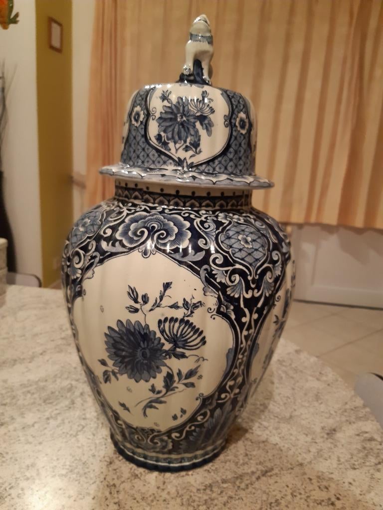 Vase delfts de 47cm impeccable 40euros, Enlèvement