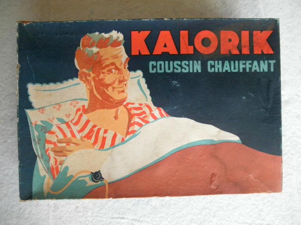 Vintage - Kalorik coussin chauffant complet en boîte 1952, Ophalen