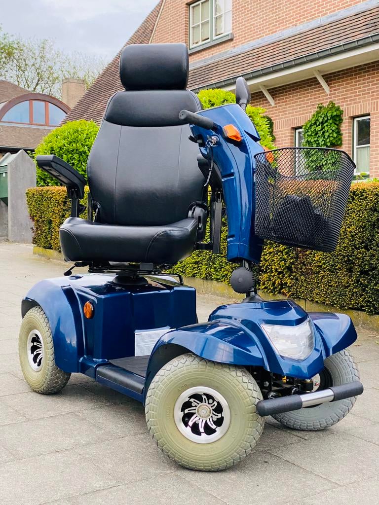 Voiturette électrique Vermeiren Ceres 4 Nouvelle batterie, Enlèvement ou Envoi, Pliant, Comme neuf, Fauteuil roulant électrique