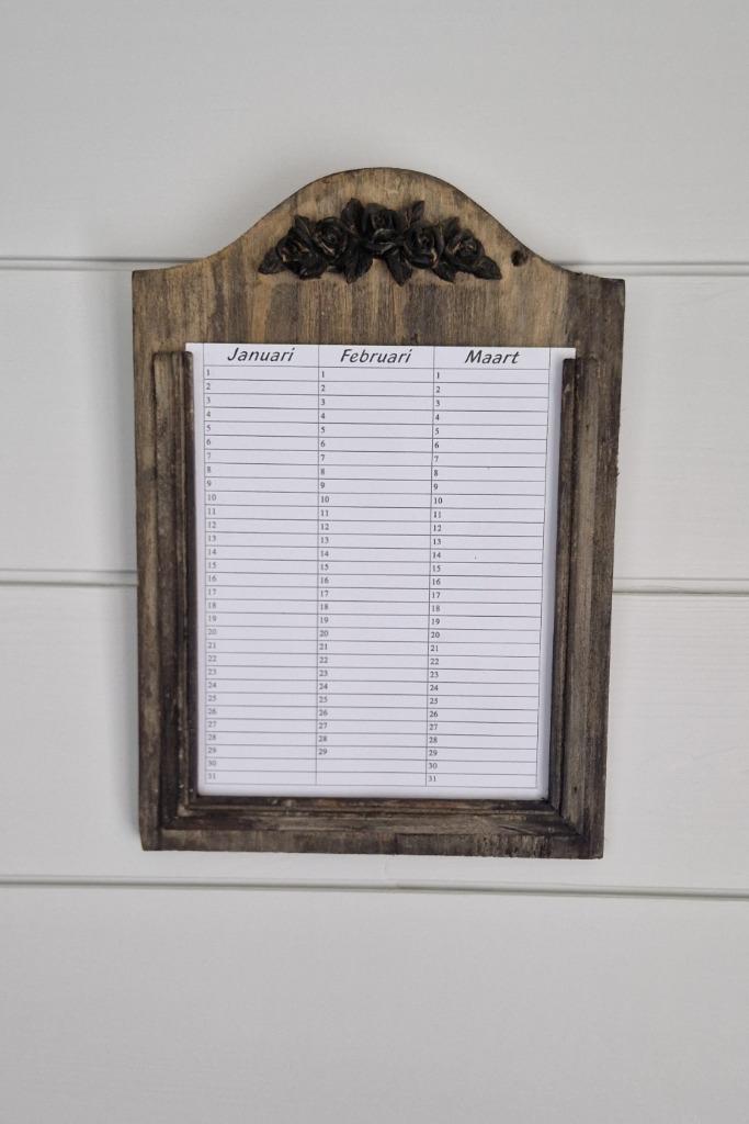 Verjaardagskalender, Divers, Calendriers, Enlèvement ou Envoi, Calendrier mensuel, Neuf