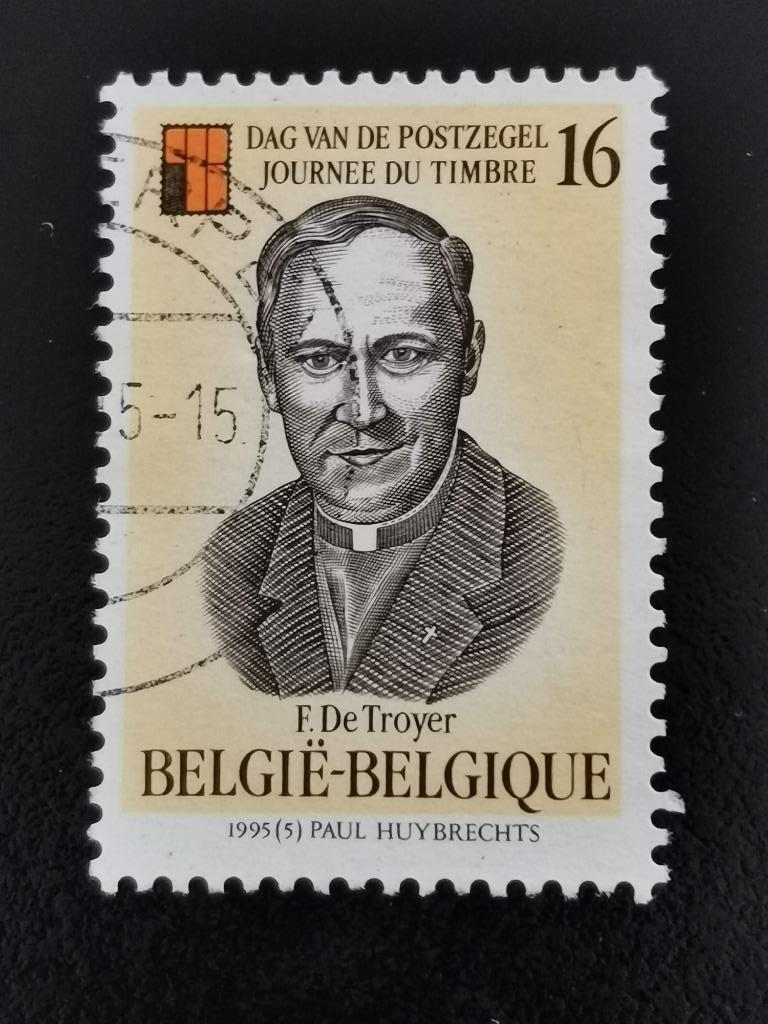 Belgique 1995 - Frans de Troyer, Enlèvement ou Envoi, Affranchi