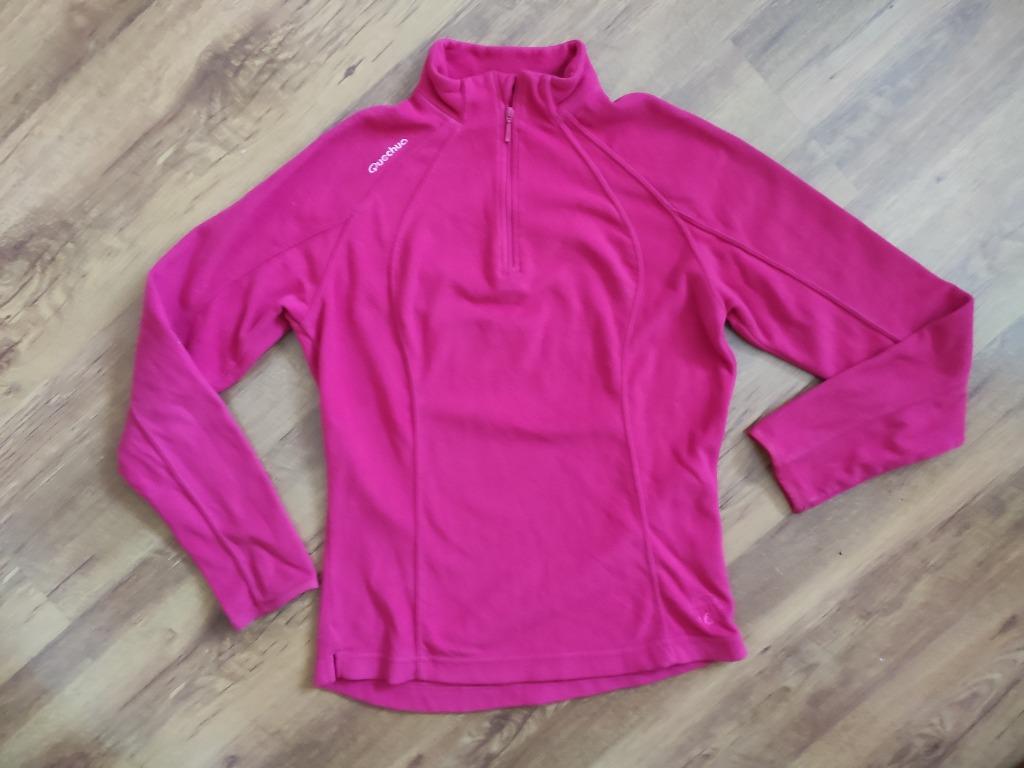 Fleece trui Quechua maat 152, Gebruikt, Quechua, Meisje, Trui of Vest
