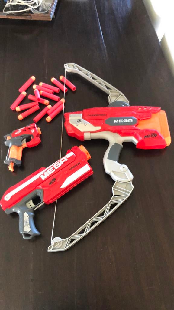 Set Mega Nerf, Enlèvement, Utilisé