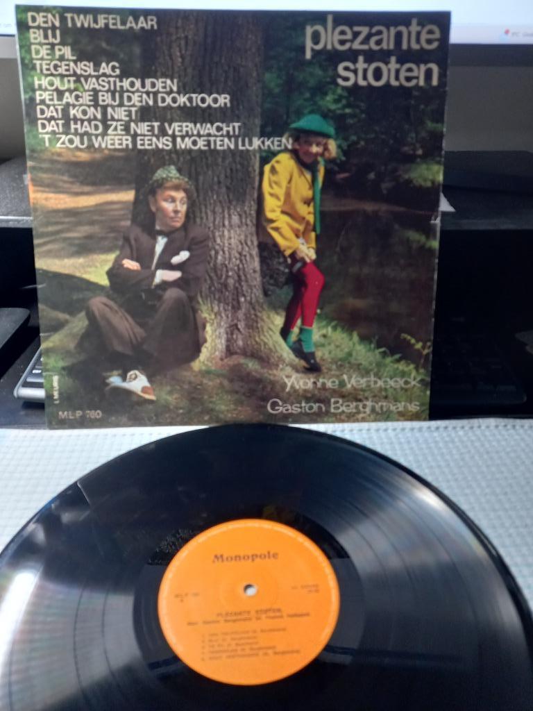Gaston Berghmans En Yvonne Verbeeck - Plezante Stoten, Ophalen of Verzenden, Zo goed als nieuw, 12 inch
