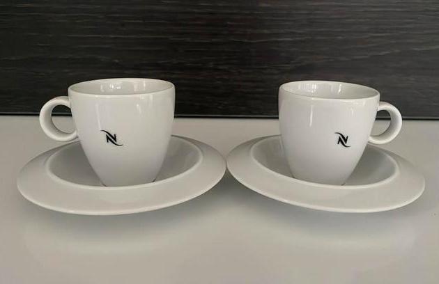 Nespresso kopjes / tassen - Alessi, Verzamelen, Ophalen of Verzenden, Zo goed als nieuw, Porselein