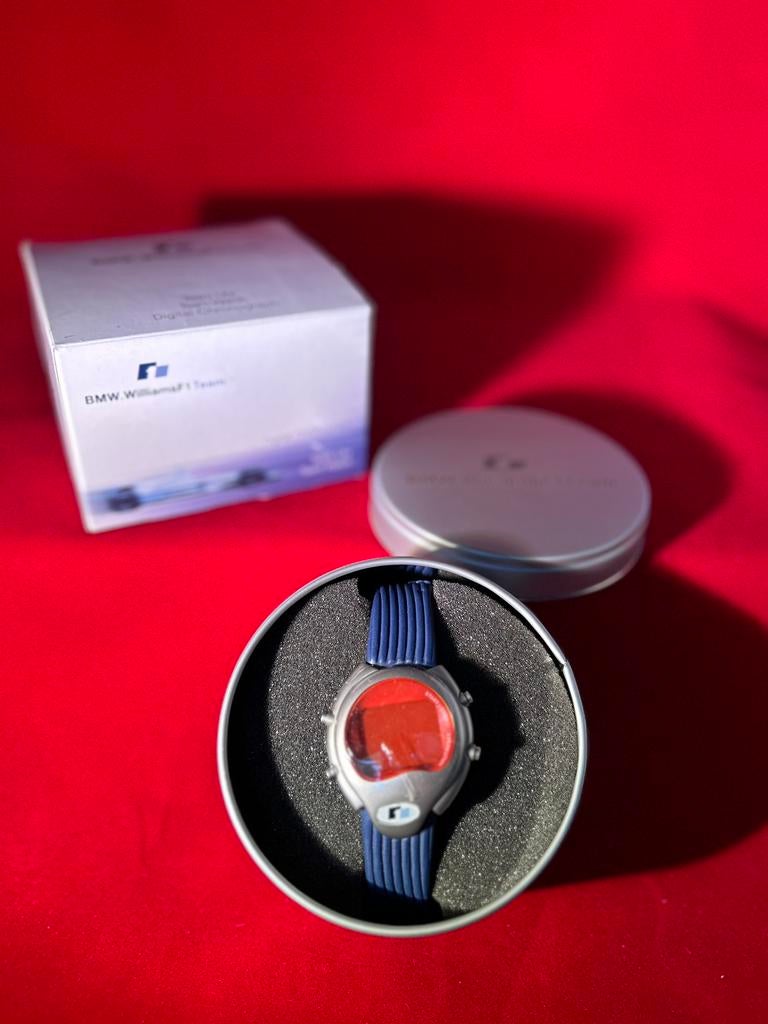 Bmw williams F1 digitale horloge NOS Collectors item, Ophalen