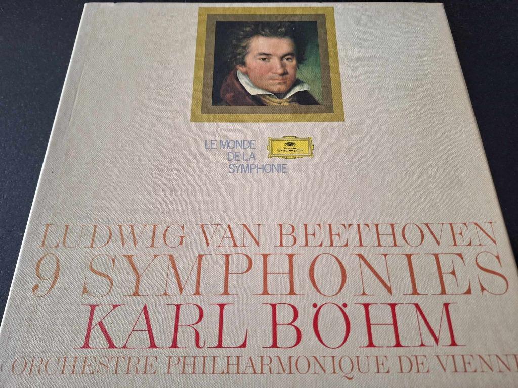 Beethoven / Böhm - 9 Symphonies Box 9 x Lp's Vinyl, Ophalen of Verzenden, Romantiek, 12 inch, Kamermuziek
