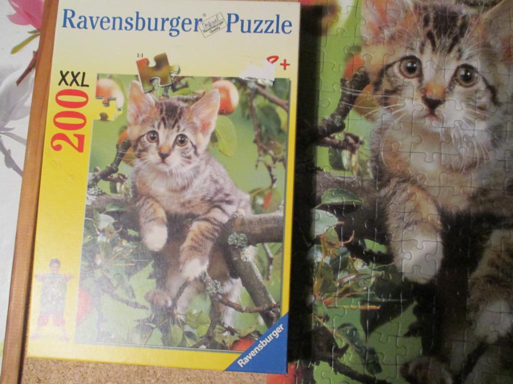 puzzel ravensburger 200 kat, Hobby en Vrije tijd, Ophalen of Verzenden, Minder dan 500 stukjes, Gebruikt, Legpuzzel