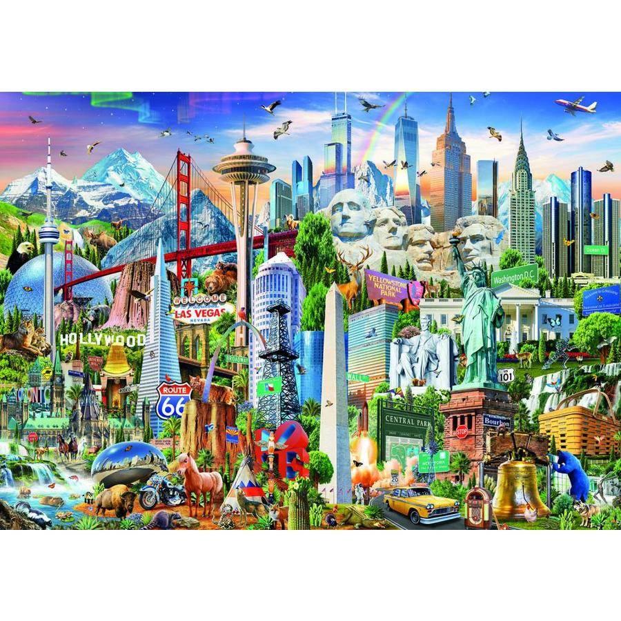 Legpuzzel, Ophalen of Verzenden, 500 t/m 1500 stukjes, Zo goed als nieuw, Legpuzzel