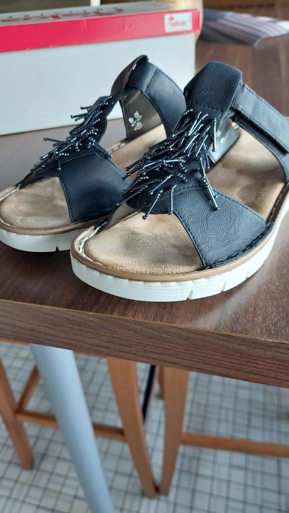 Slippers rieker maat 39, Ophalen of Verzenden, Zo goed als nieuw, Slippers