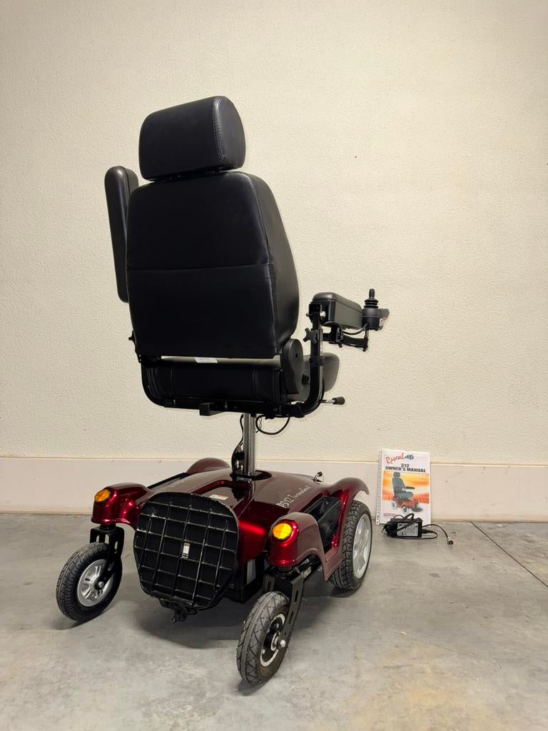 Fauteuil roulant pliable Turnabout P312 Chaise électrque, Enlèvement ou Envoi, Pliant, Comme neuf, Fauteuil roulant électrique
