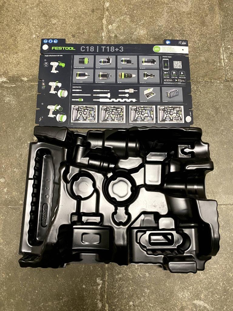 Festool inlay, Doe-het-zelf en Bouw, Gereedschapskisten, Ophalen of Verzenden, Zo goed als nieuw