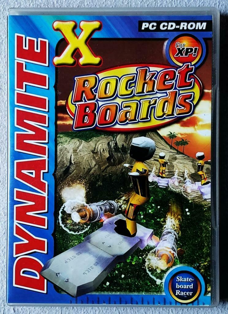 !!! Rocket Boards !!!, Gebruikt, 1 speler, Racen en Vliegen, Eén computer