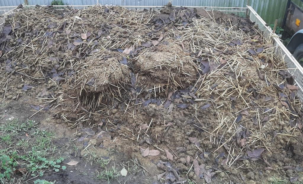Gratis paarden mest, Ophalen, Mest