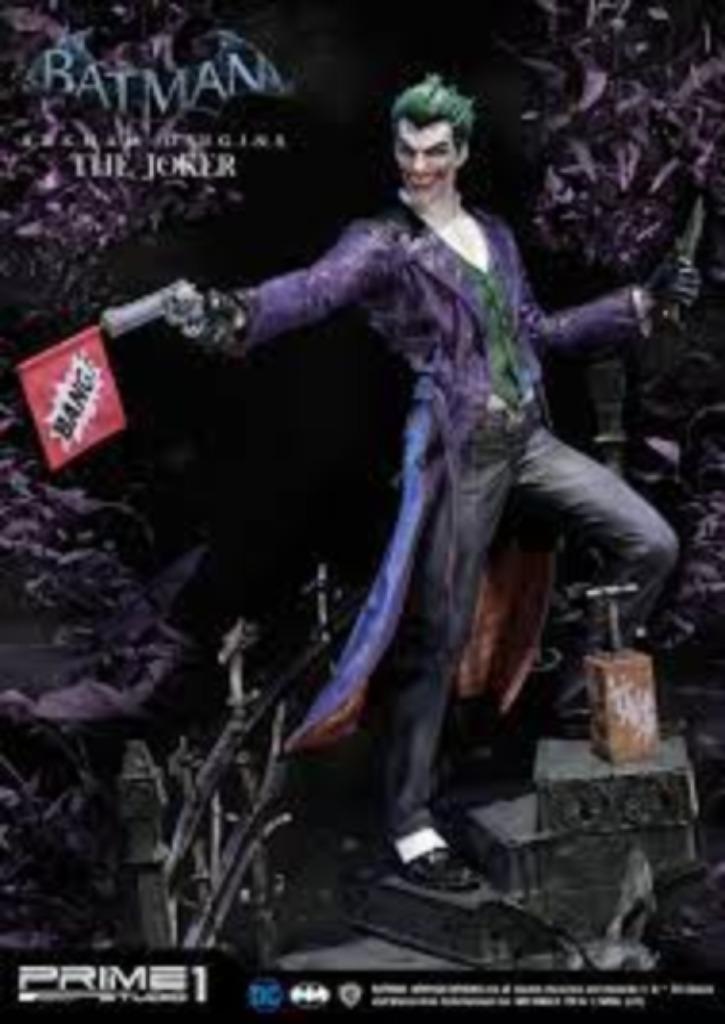 Prime 1 Studio The Joker Arkham Exclusive, Verzamelen, Beelden en Beeldjes, Zo goed als nieuw, Fantasy, Ophalen of Verzenden