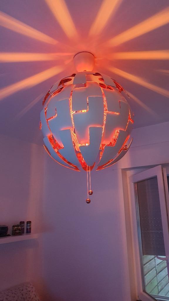 Ikea Hanglamp, Ophalen, Gebruikt, Kunststof, 50 tot 75 cm